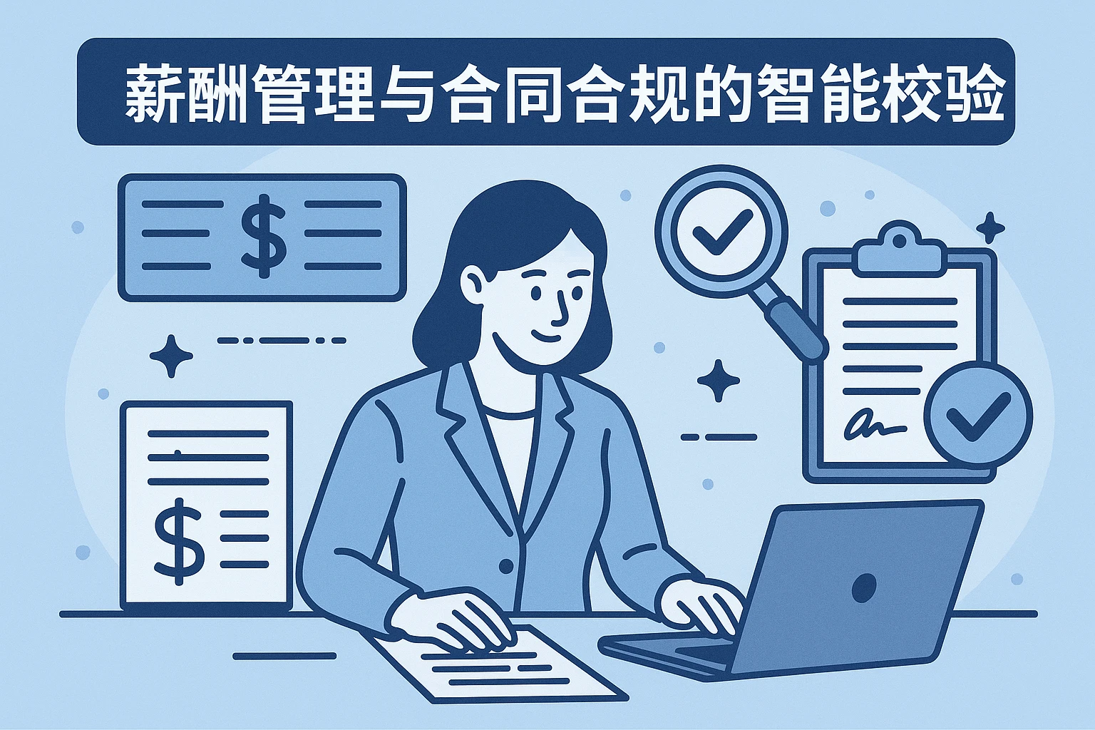 薪酬管理与合同合规的智能校验