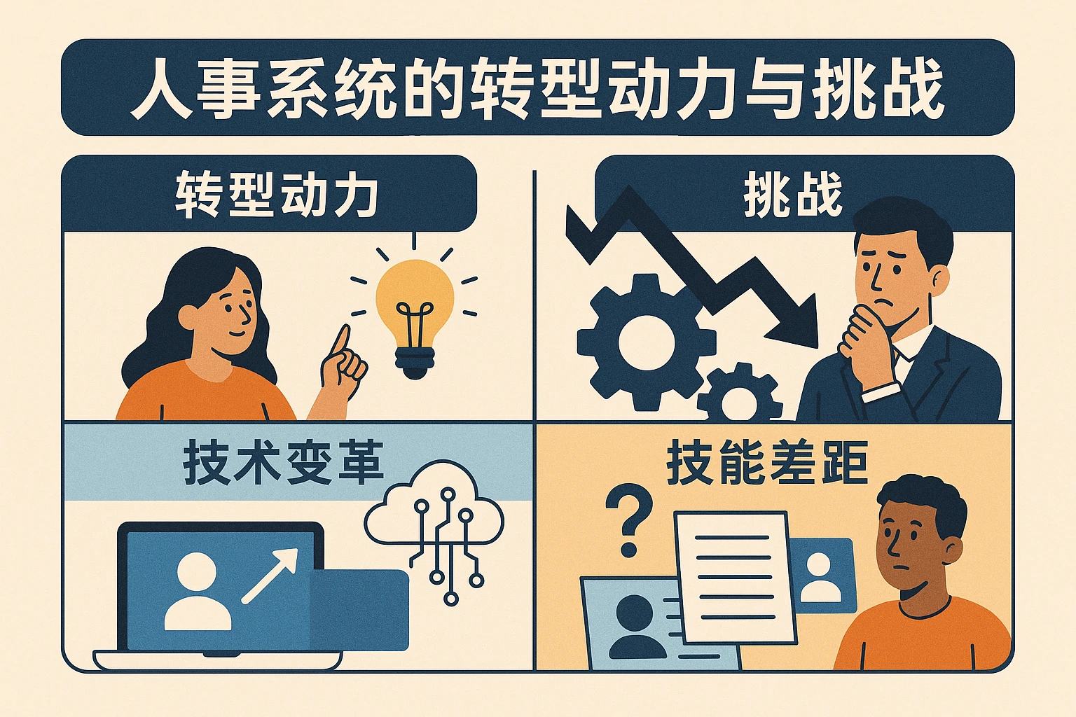 人事系统的转型动力与挑战