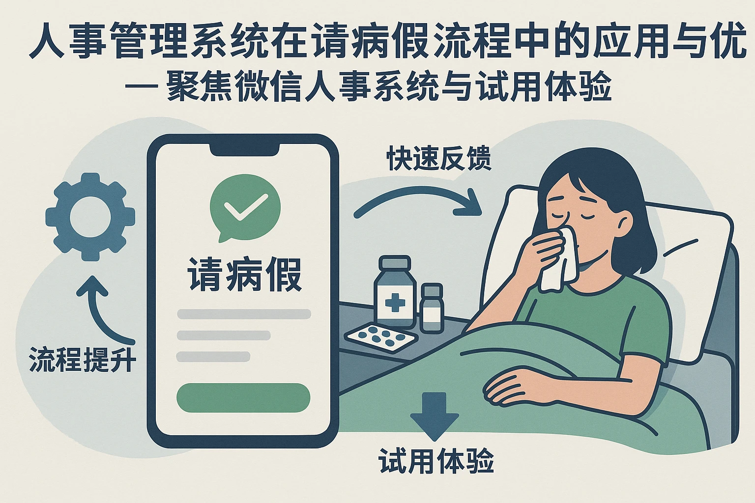 人事管理系统在请病假流程中的应用与优化——聚焦微信人事系统与试用体验