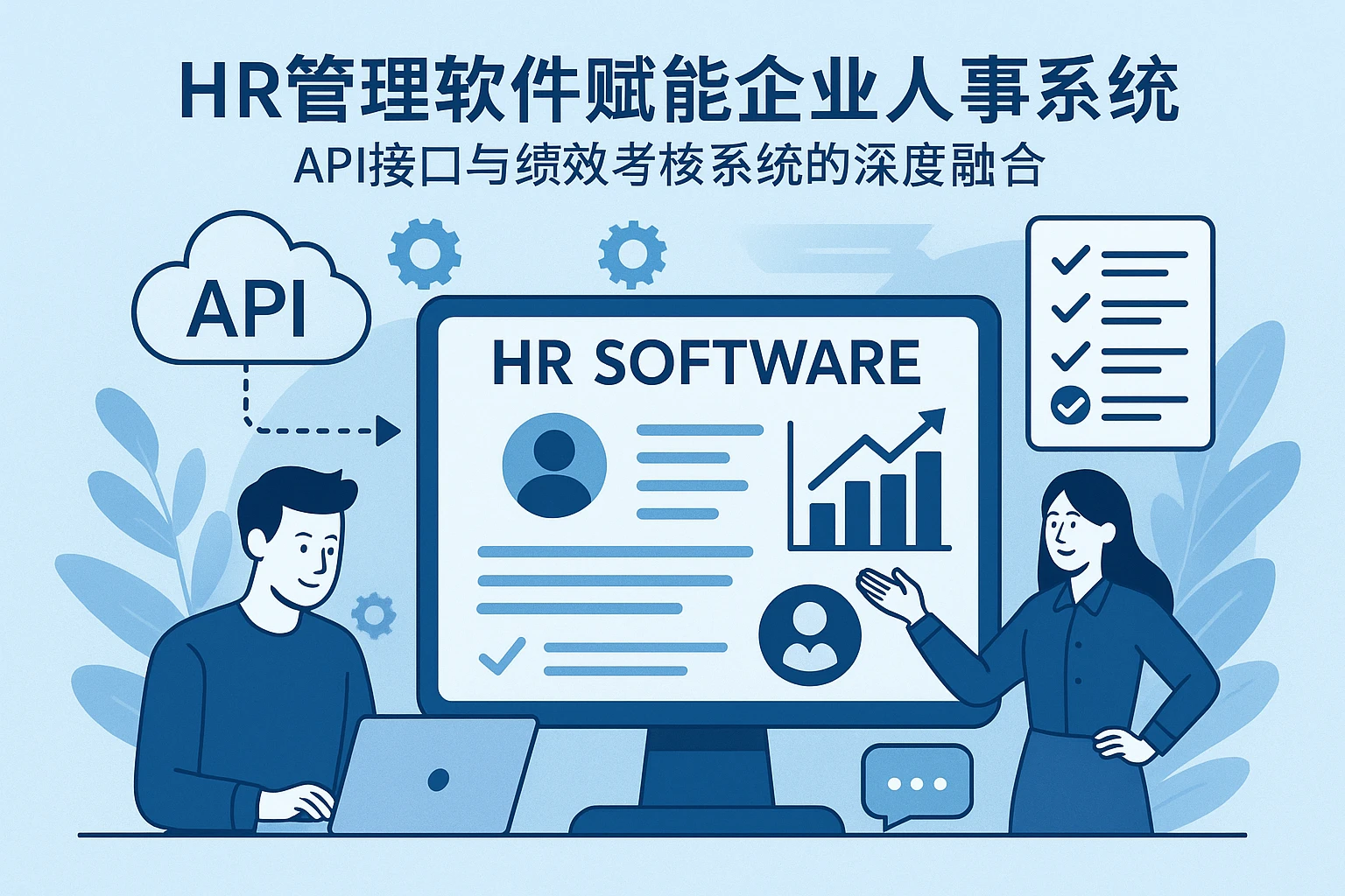 HR管理软件赋能企业人事系统：API接口与绩效考核系统的深度融合