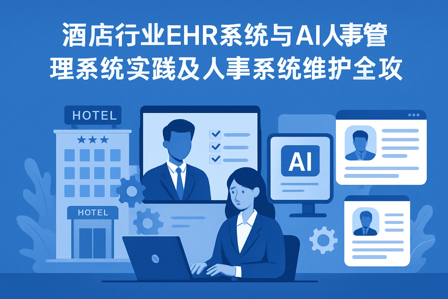 酒店行业EHR系统与AI人事管理系统实践及人事系统维护全攻略