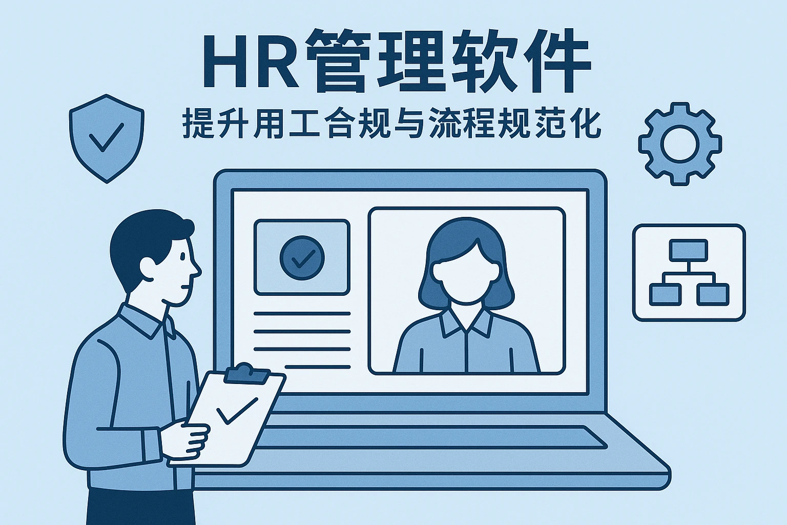 HR管理软件：提升用工合规与流程规范化