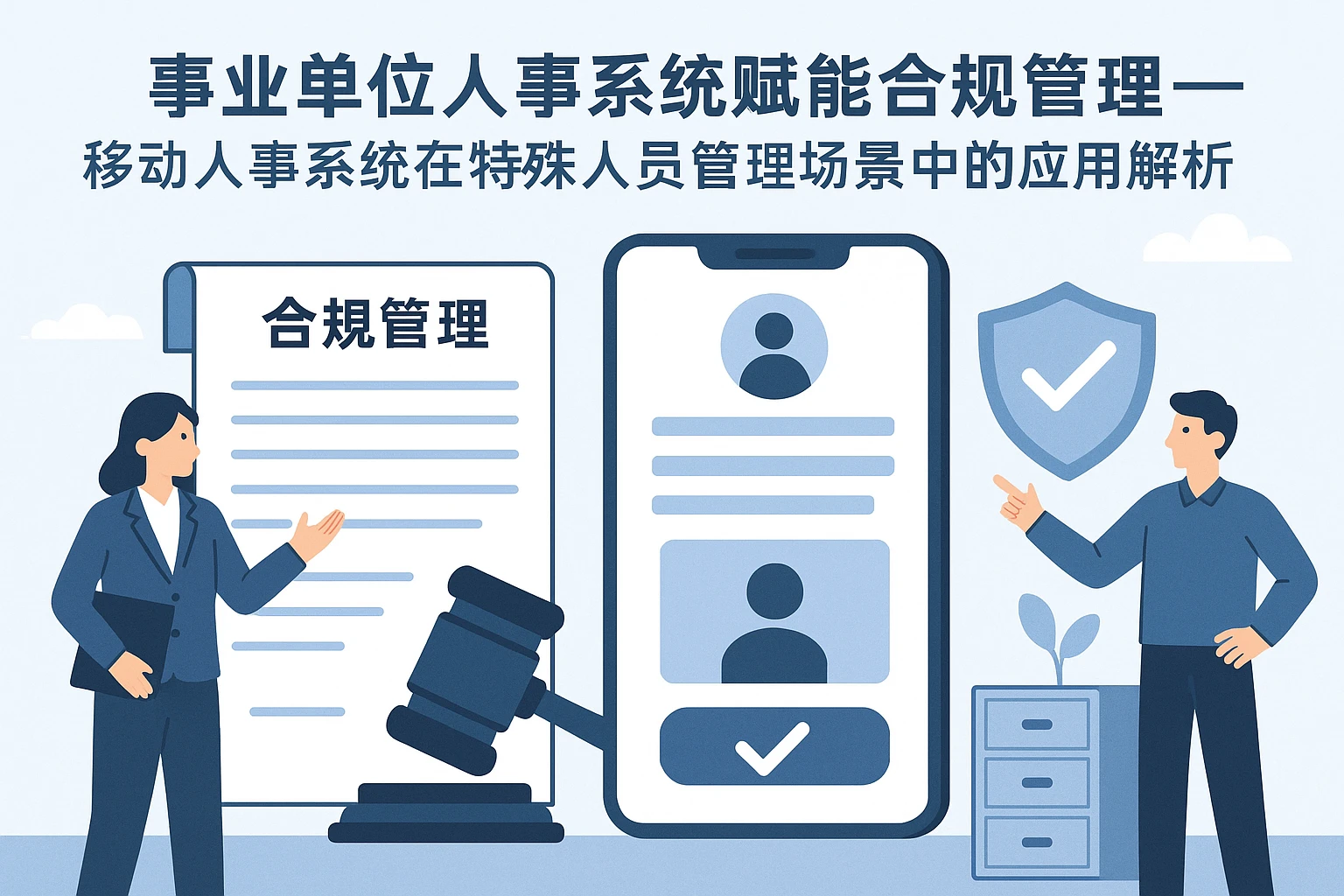 事业单位人事系统赋能合规管理——移动人事系统在特殊人员管理场景中的应用解析