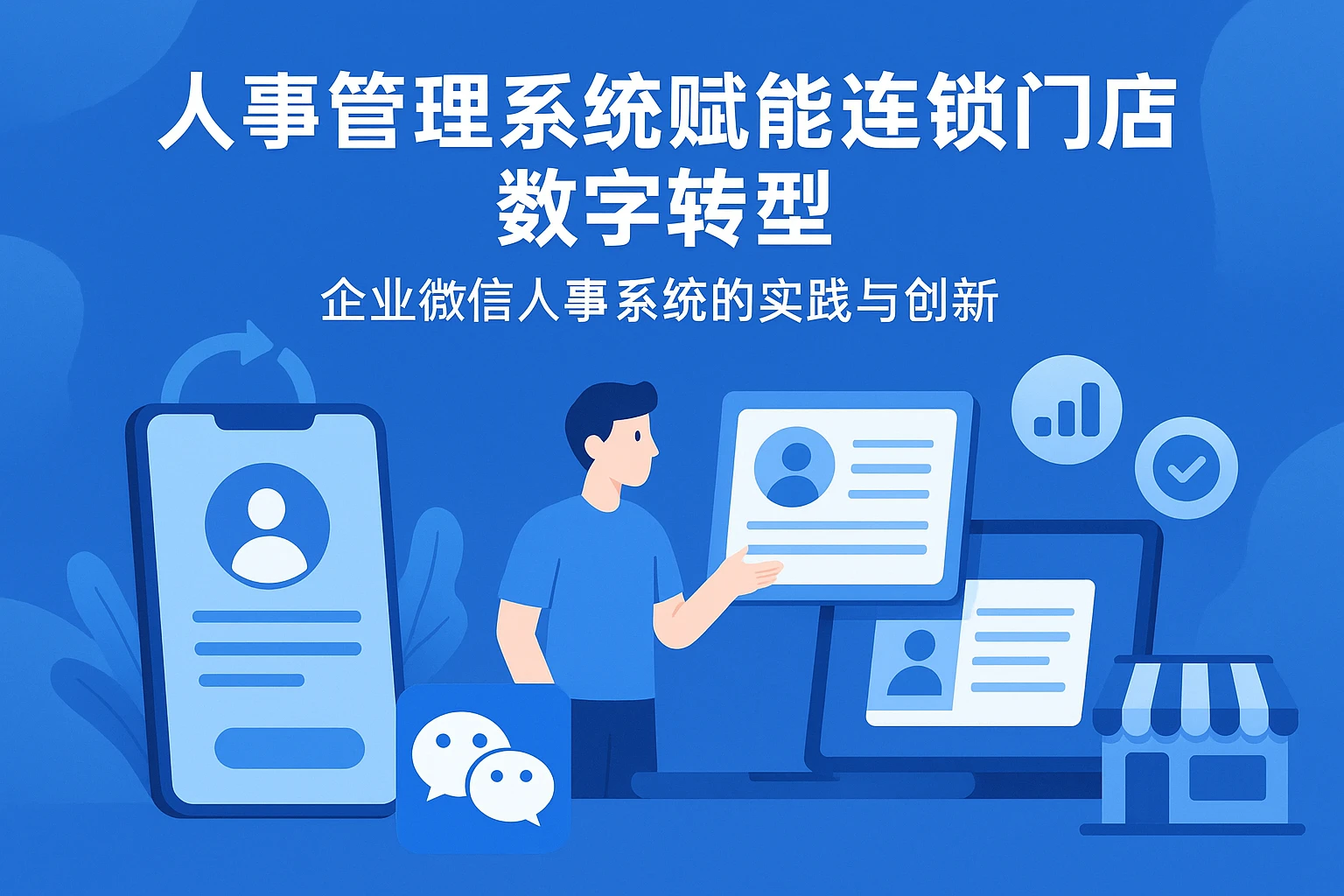 人事管理系统赋能连锁门店数字转型：企业微信人事系统的实践与创新