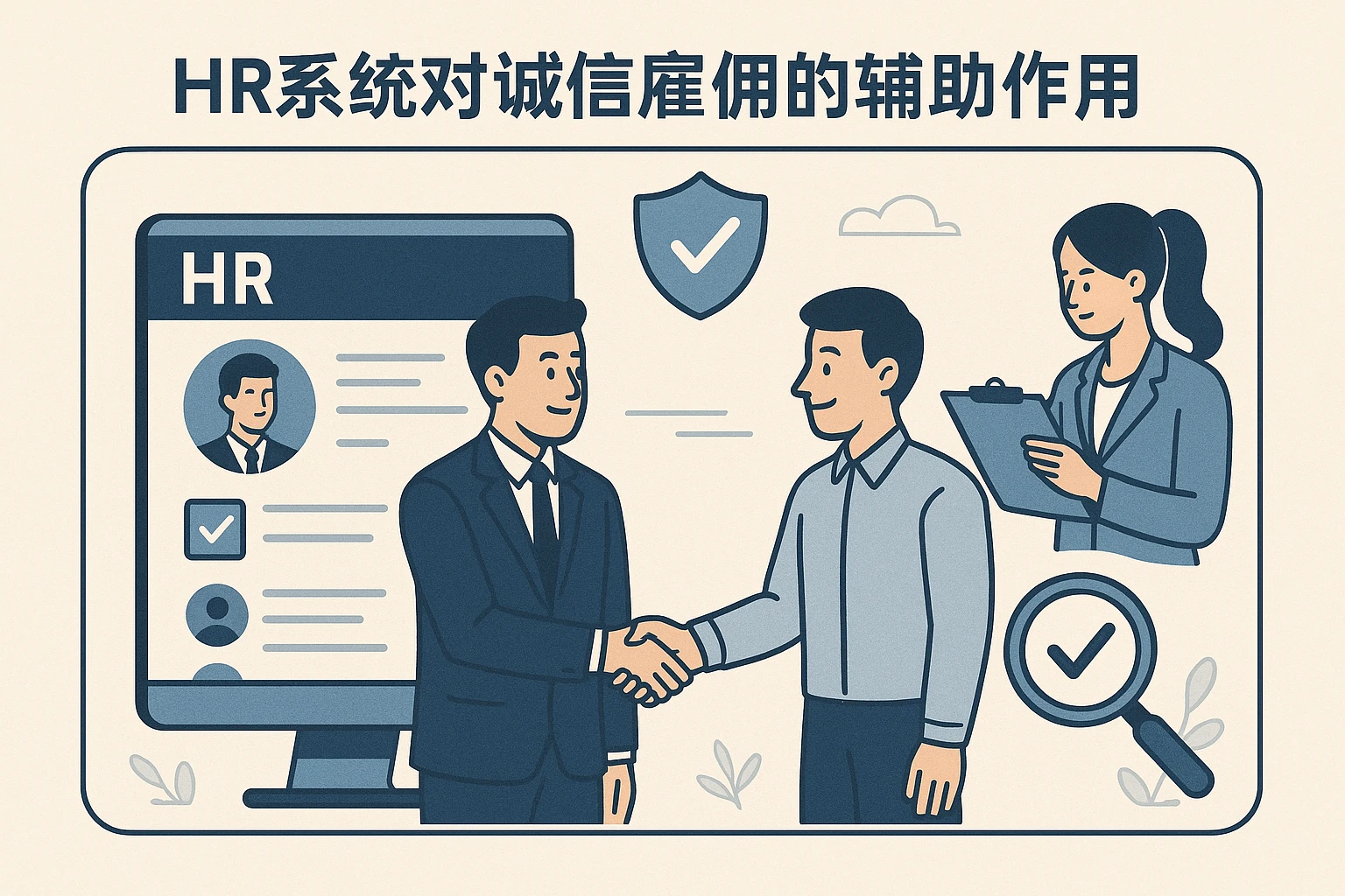 HR系统对诚信雇佣的辅助作用
