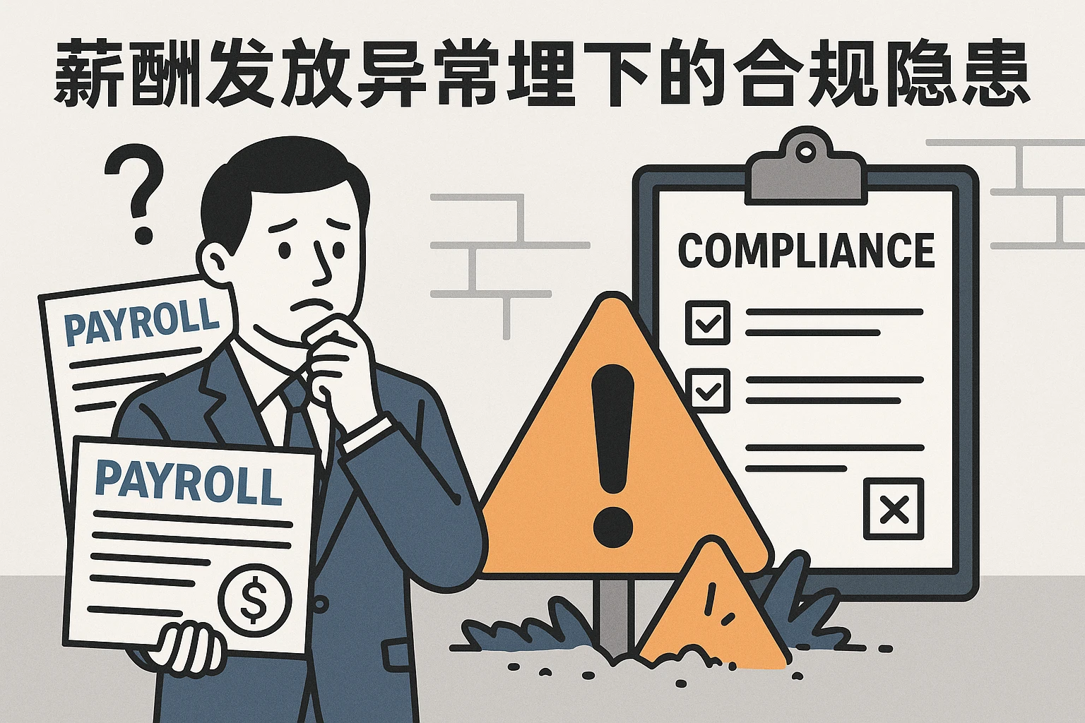 薪酬发放异常埋下的合规隐患