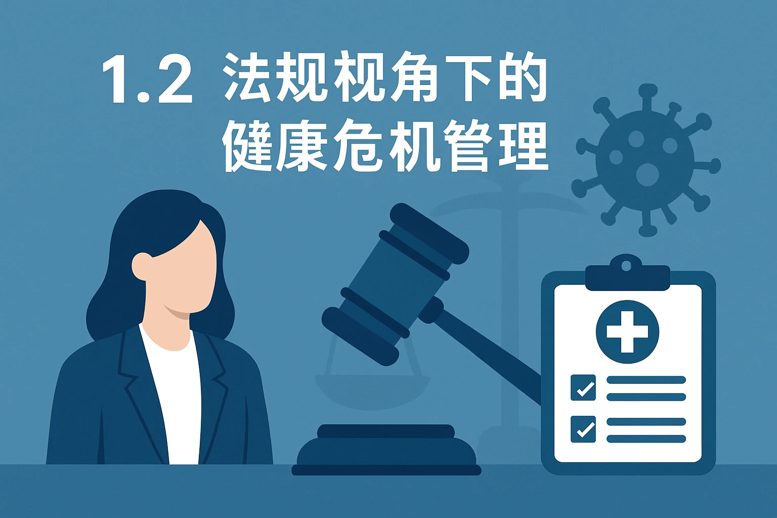1.2 法规视角下的健康危机管理