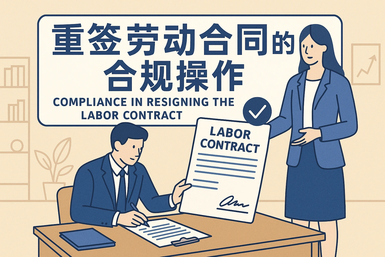 重签劳动合同的合规操作