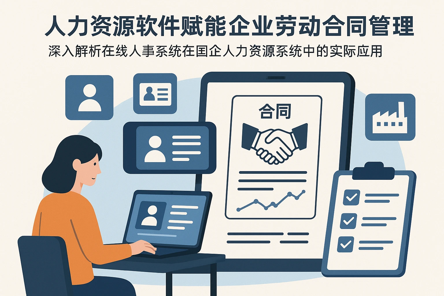 人力资源软件赋能企业劳动合同管理——深入解析在线人事系统在国企人力资源系统中的实际应用