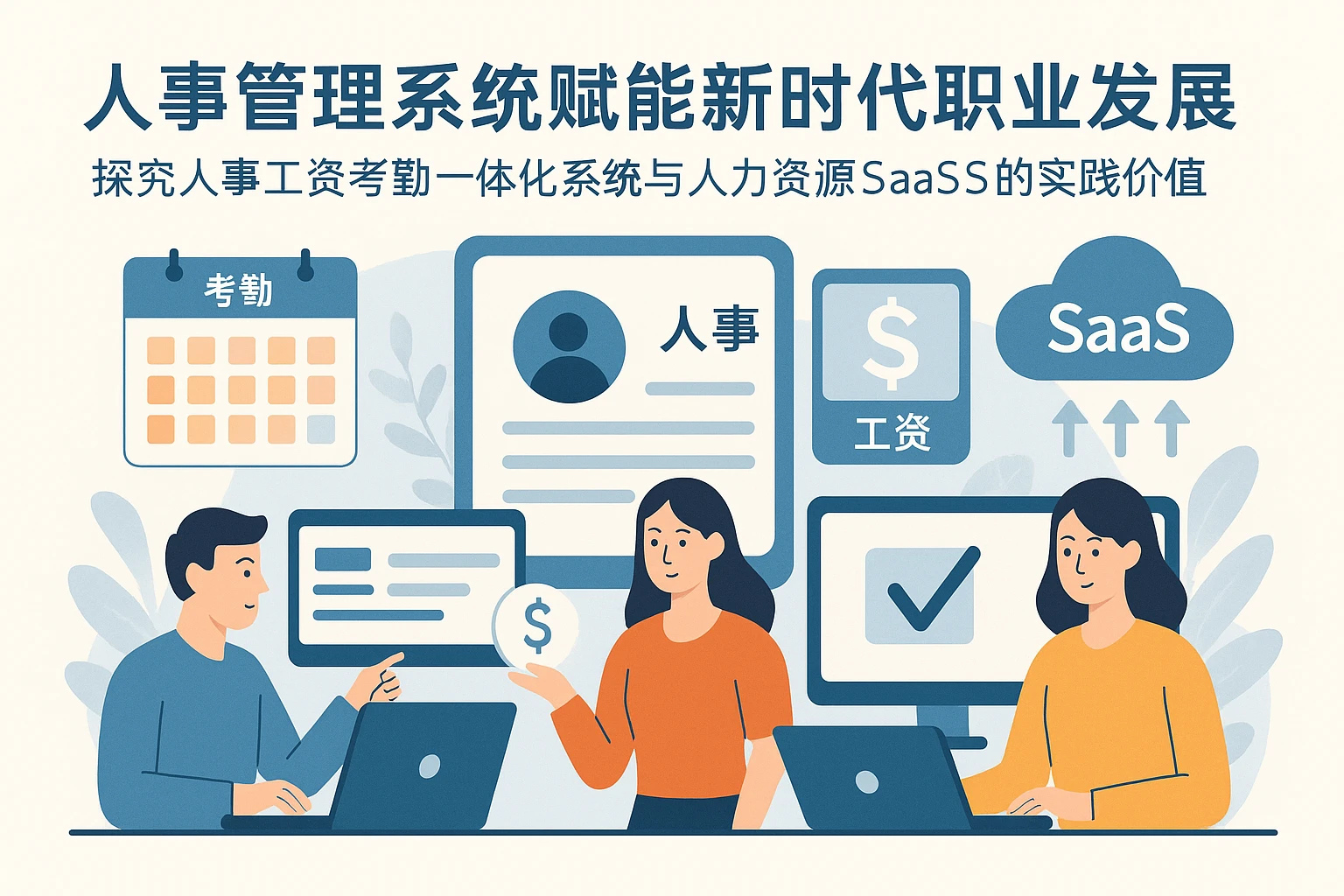 人事管理系统赋能新时代职业发展——探究人事工资考勤一体化系统与人力资源SaaS的实践价值