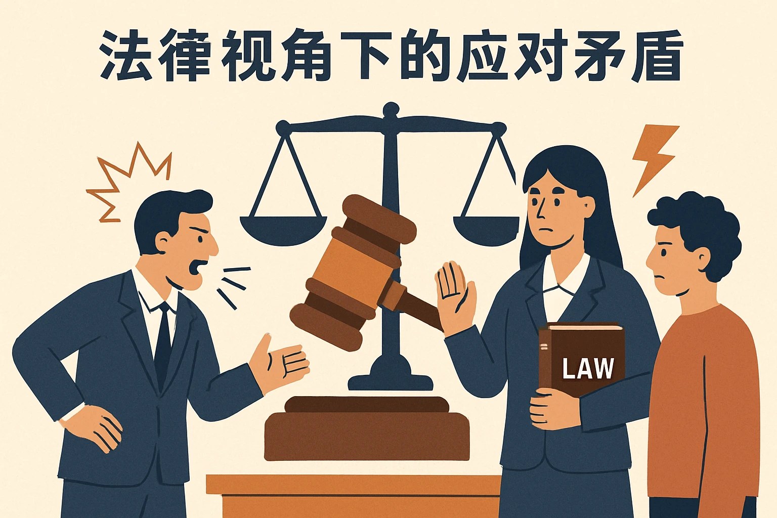法律视角下的应对矛盾