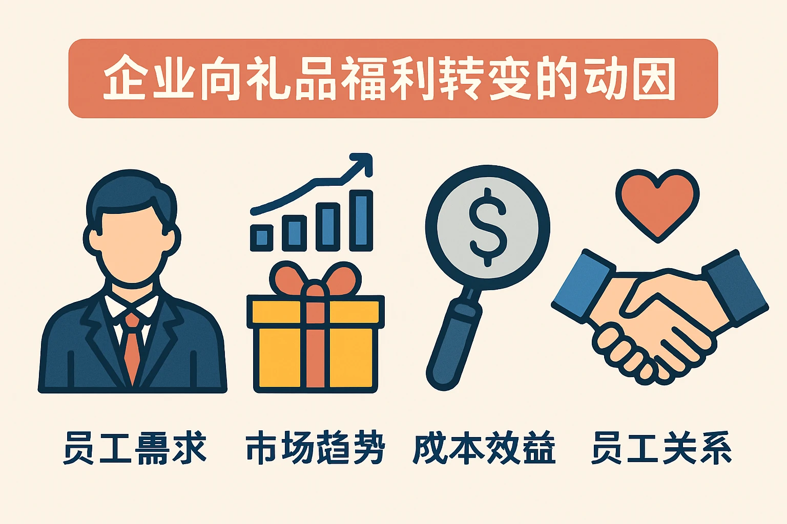 企业向礼品福利转变的动因