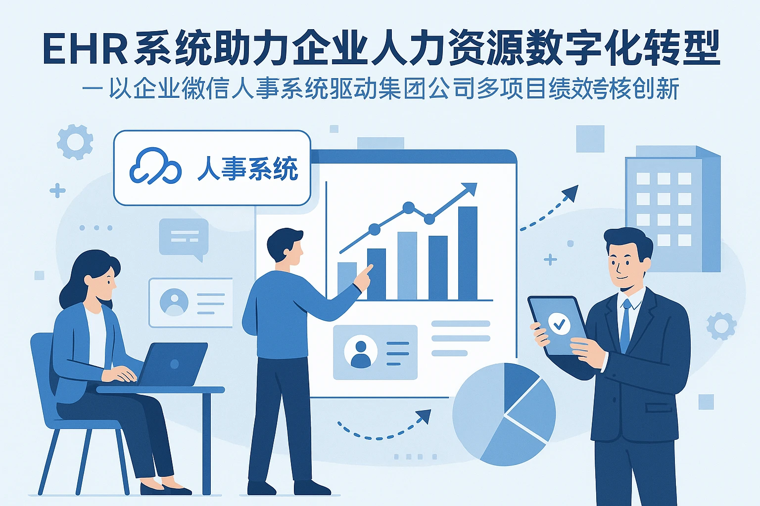 EHR系统助力企业人力资源数字化转型——以企业微信人事系统驱动集团公司多项目绩效考核创新