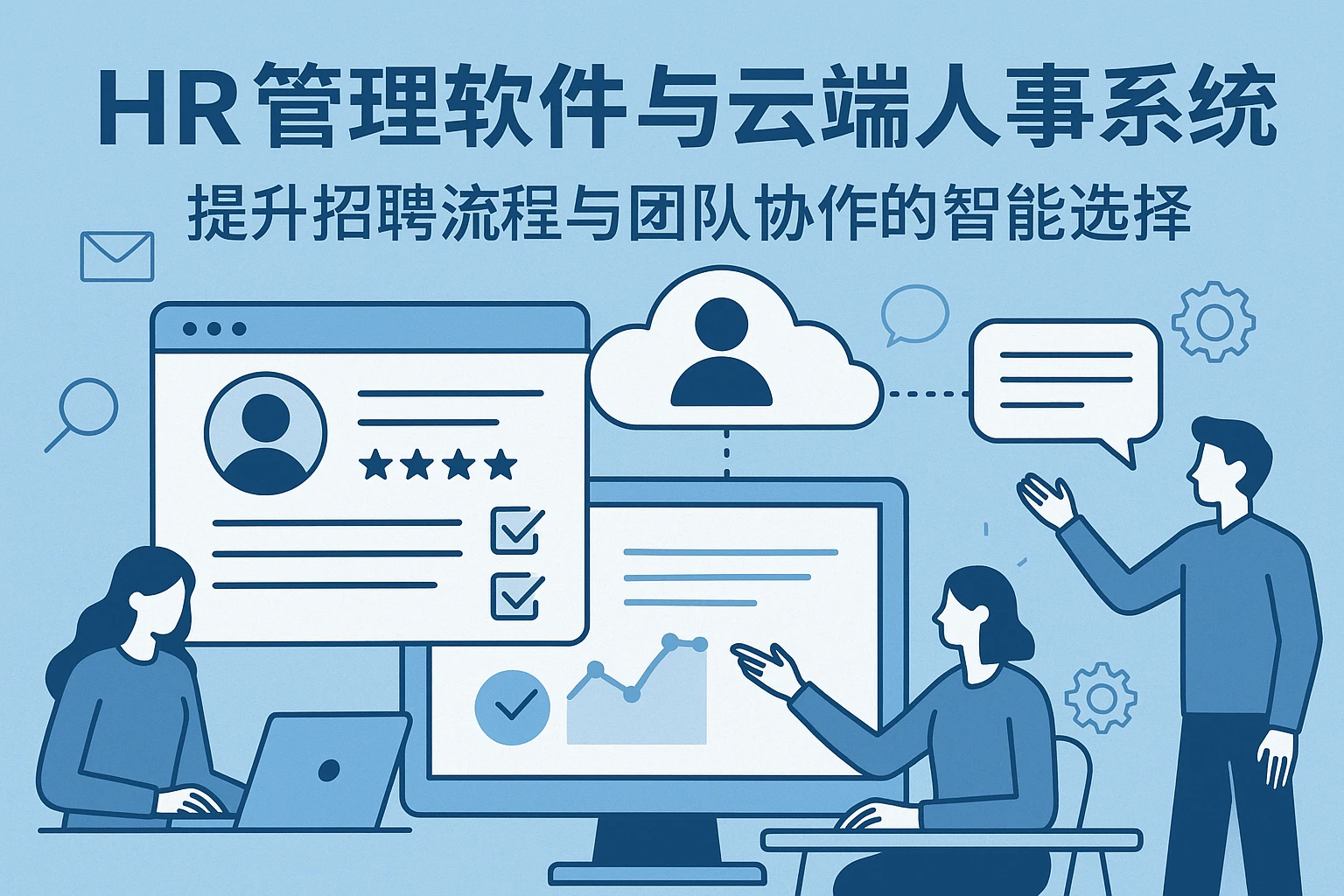 HR管理软件与云端人事系统：提升招聘流程与团队协作的智能选择