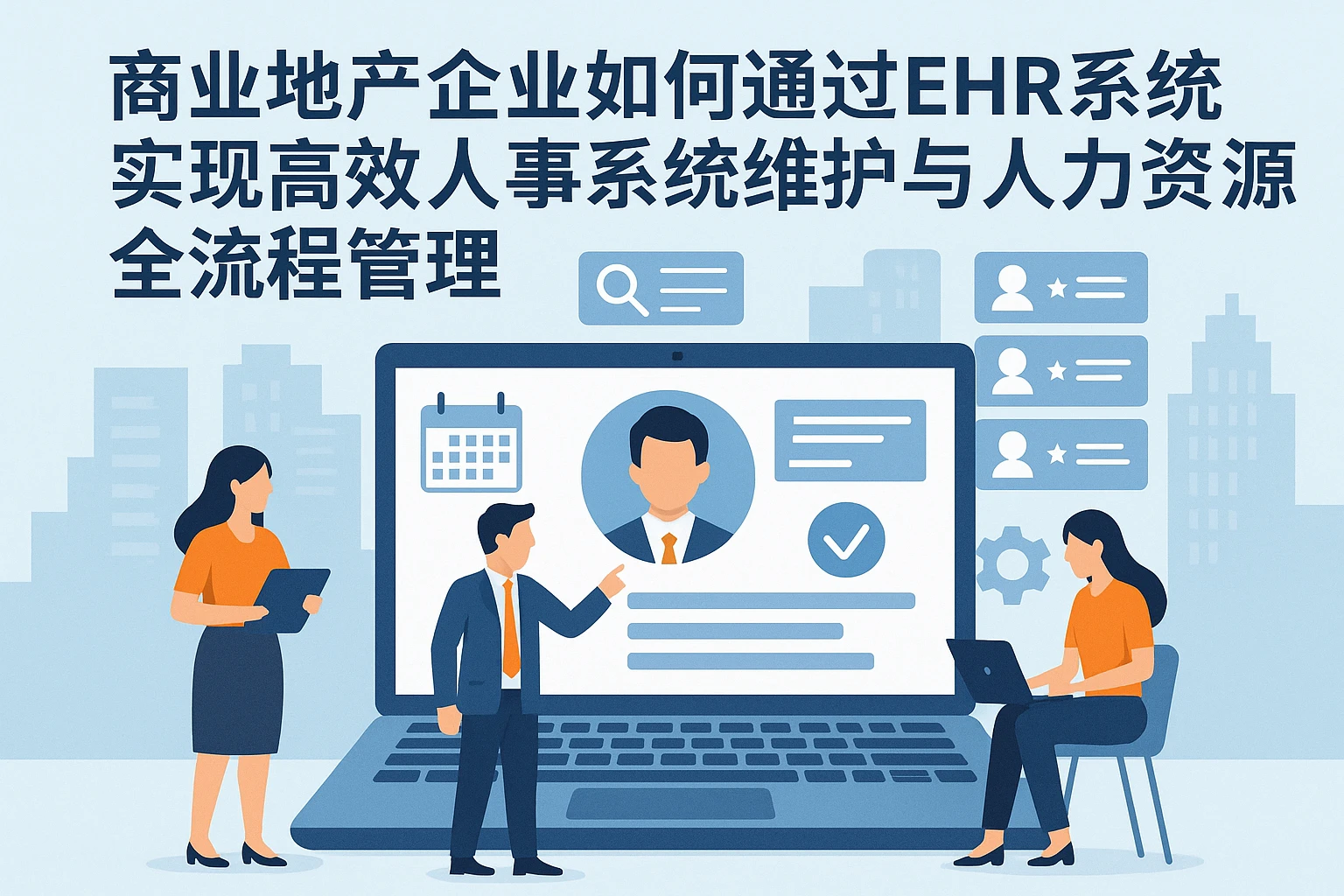 商业地产企业如何通过EHR系统实现高效人事系统维护与人力资源全流程管理