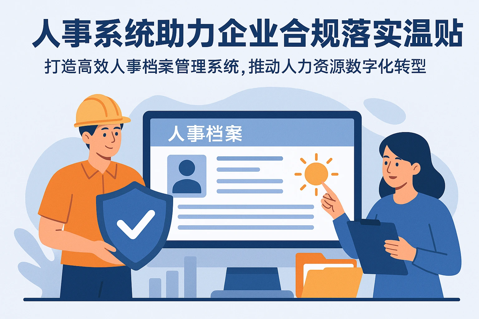 人事系统助力企业合规落实高温津贴：打造高效人事档案管理系统，推动人力资源数字化转型