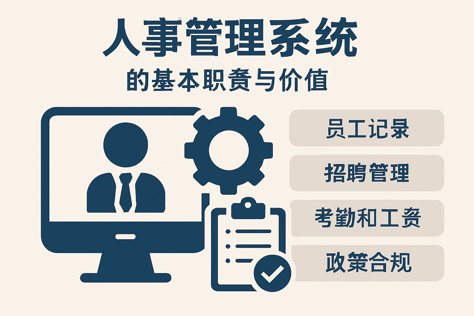 1. 人事管理系统的基本职责与价值