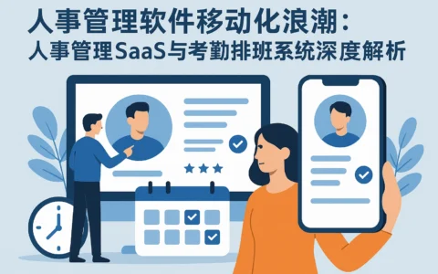 人事管理软件移动化浪潮：人事管理SaaS与考勤排班系统深度解析