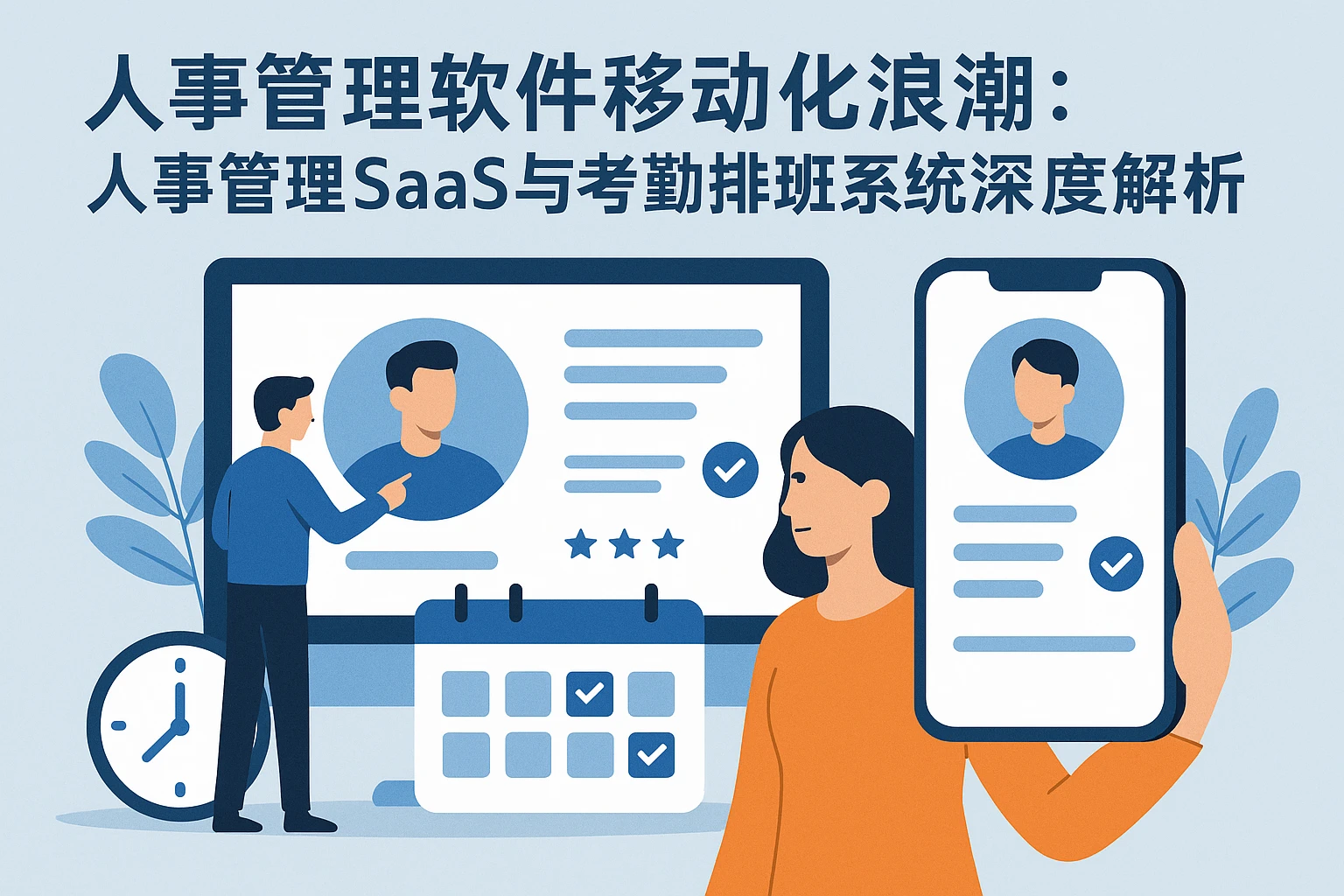 人事管理软件移动化浪潮：人事管理SaaS与考勤排班系统深度解析