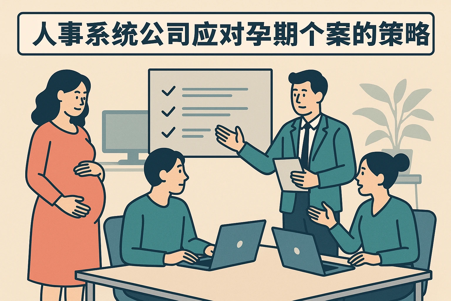 人事系统公司应对孕期个案的策略