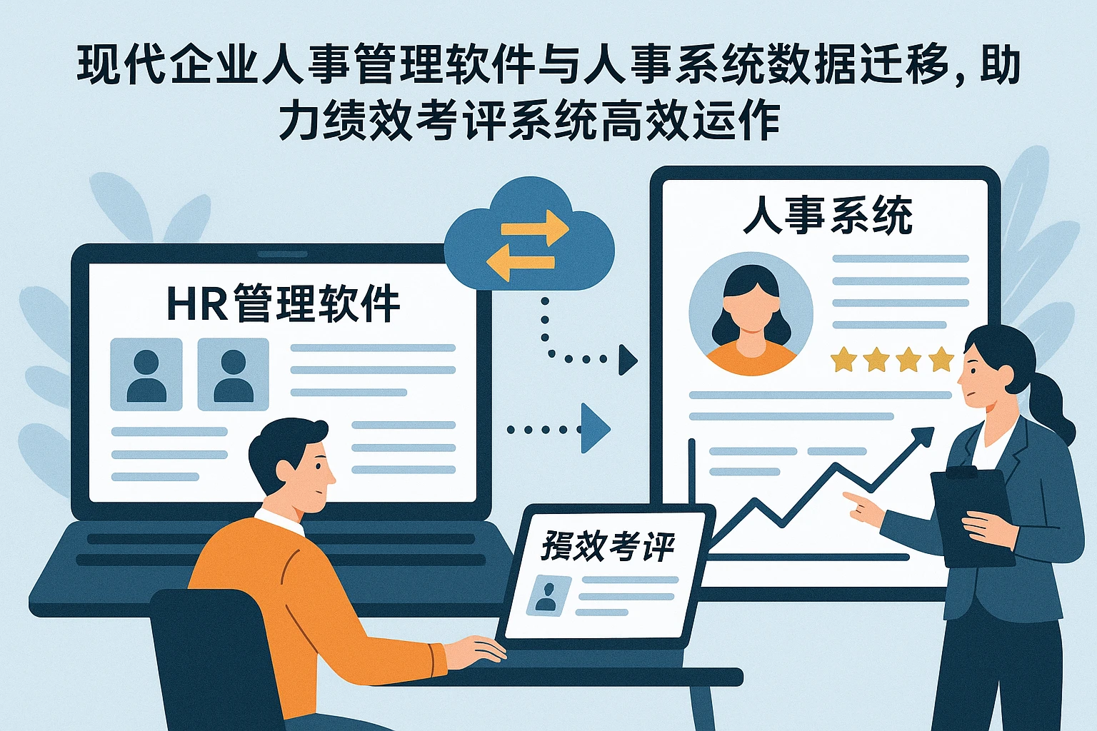 现代企业人事管理软件与人事系统数据迁移，助力绩效考评系统高效运作