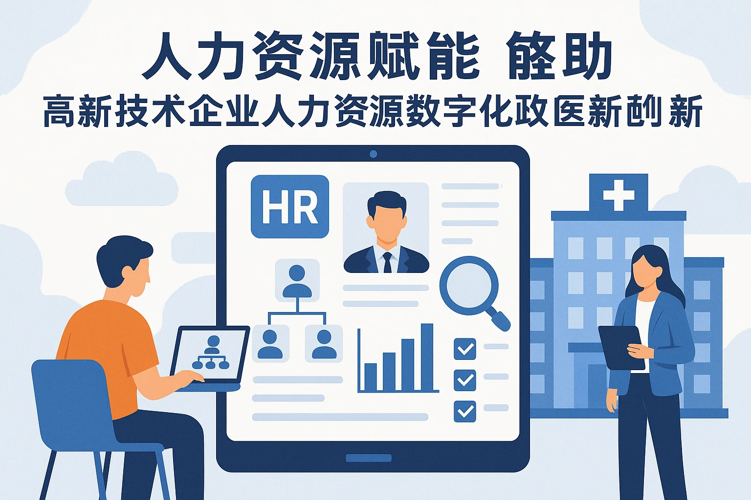 人力资源系统赋能高新技术企业人力资源数字化转型与医院人事系统创新