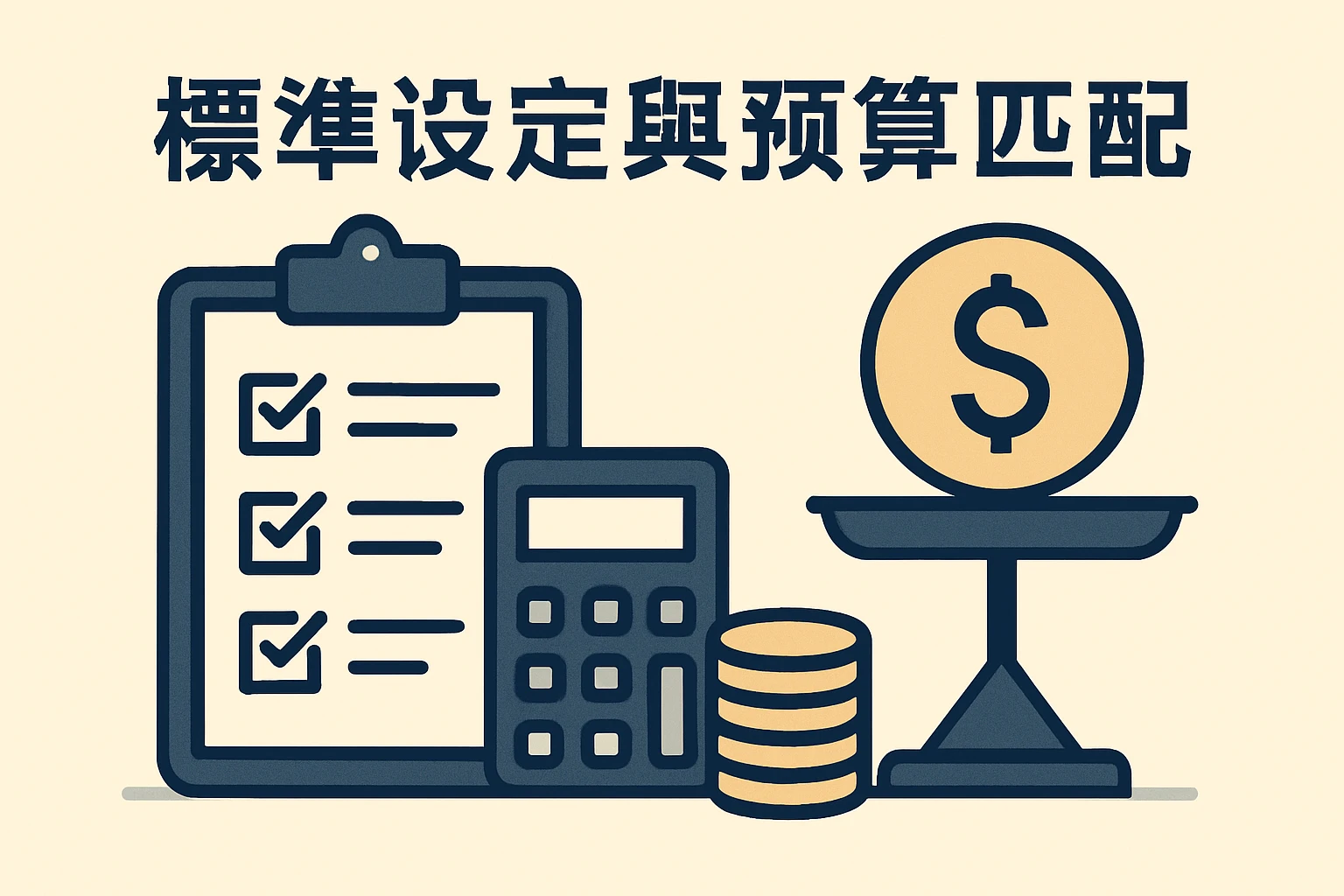 标准设定与预算匹配