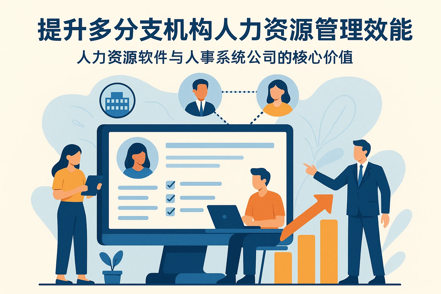 提升多分支机构人力资源管理效能：人力资源软件与人事系统公司的核心价值