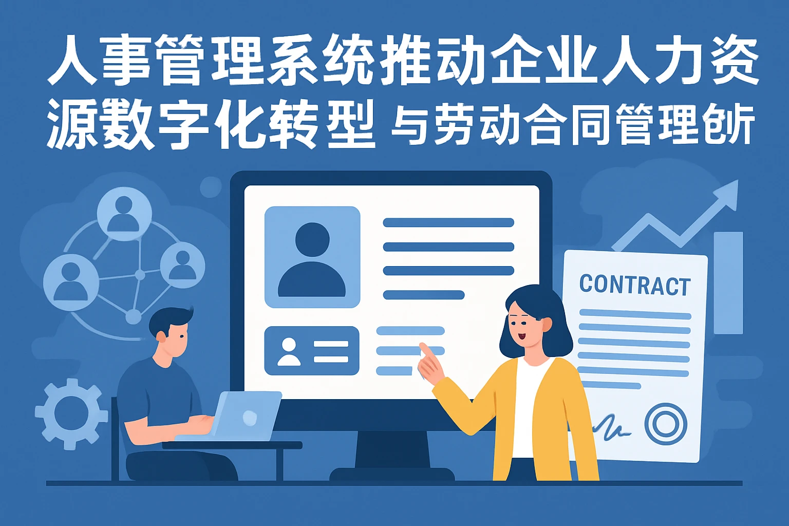 人事管理系统推动企业人力资源数字化转型与劳动合同管理创新