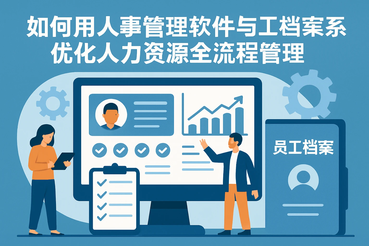 如何用人事管理软件与员工档案系统优化人力资源全流程管理