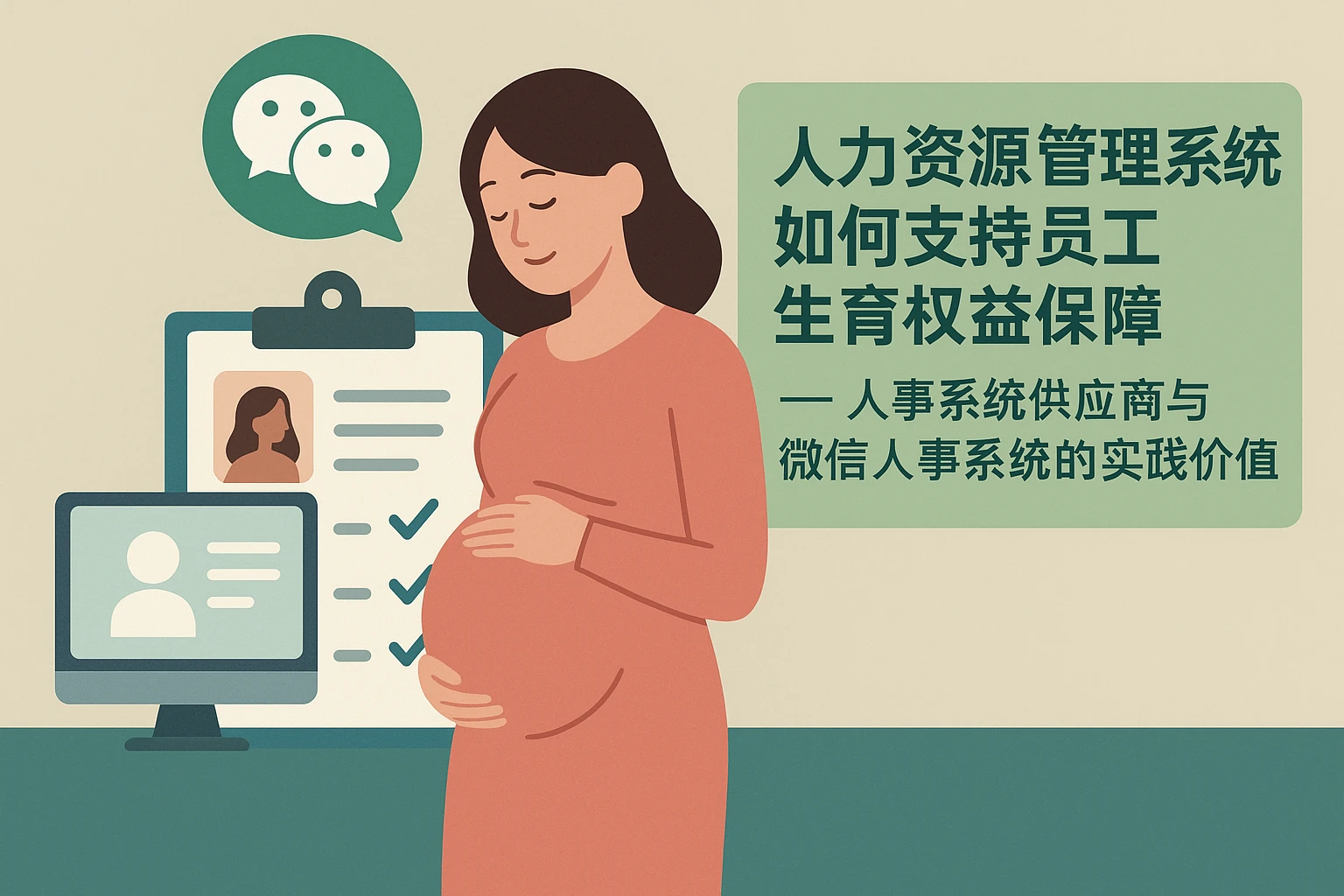 人力资源管理系统如何支持员工生育权益保障——人事系统供应商与微信人事系统的实践价值