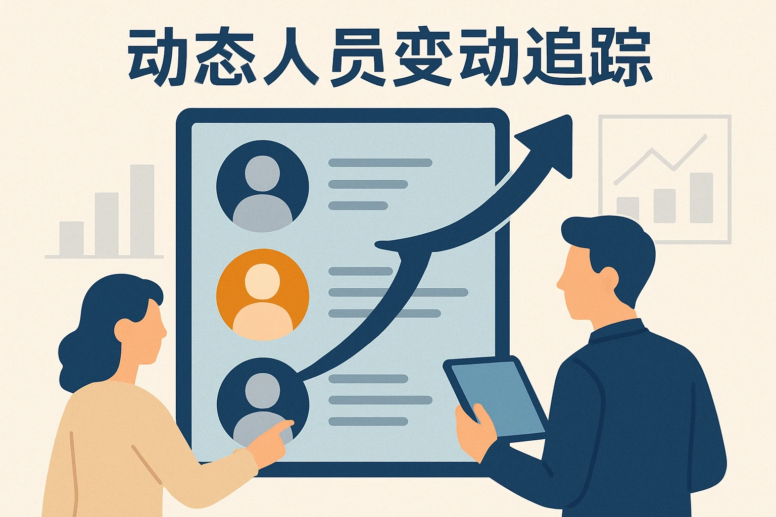 2. 动态人员变动追踪
