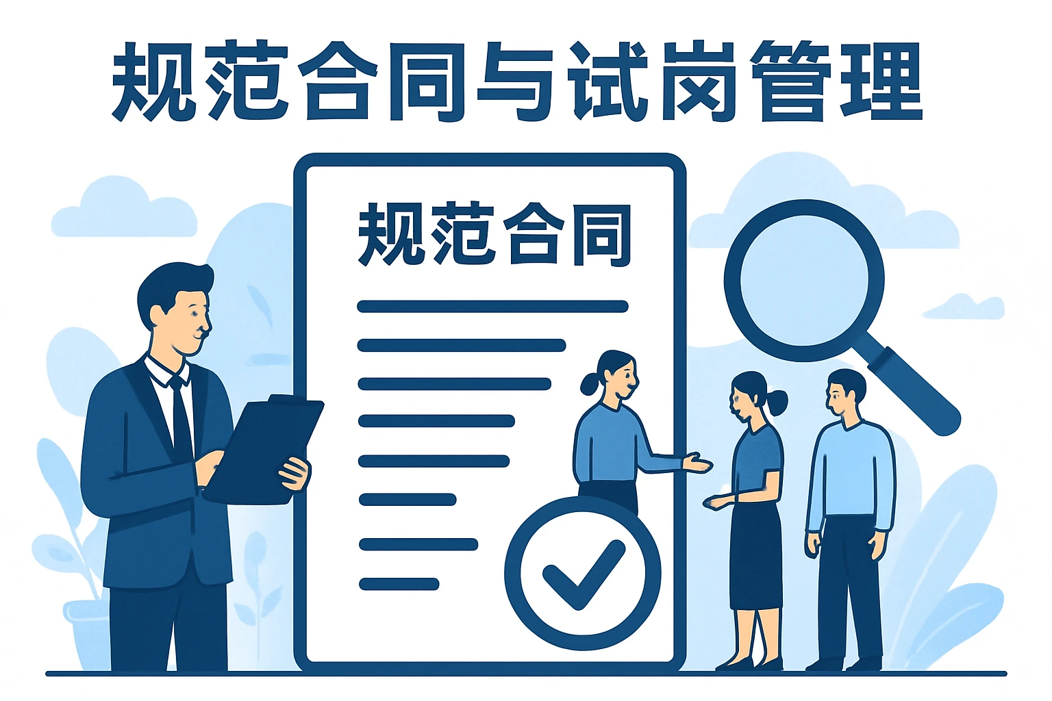 规范合同与试岗管理