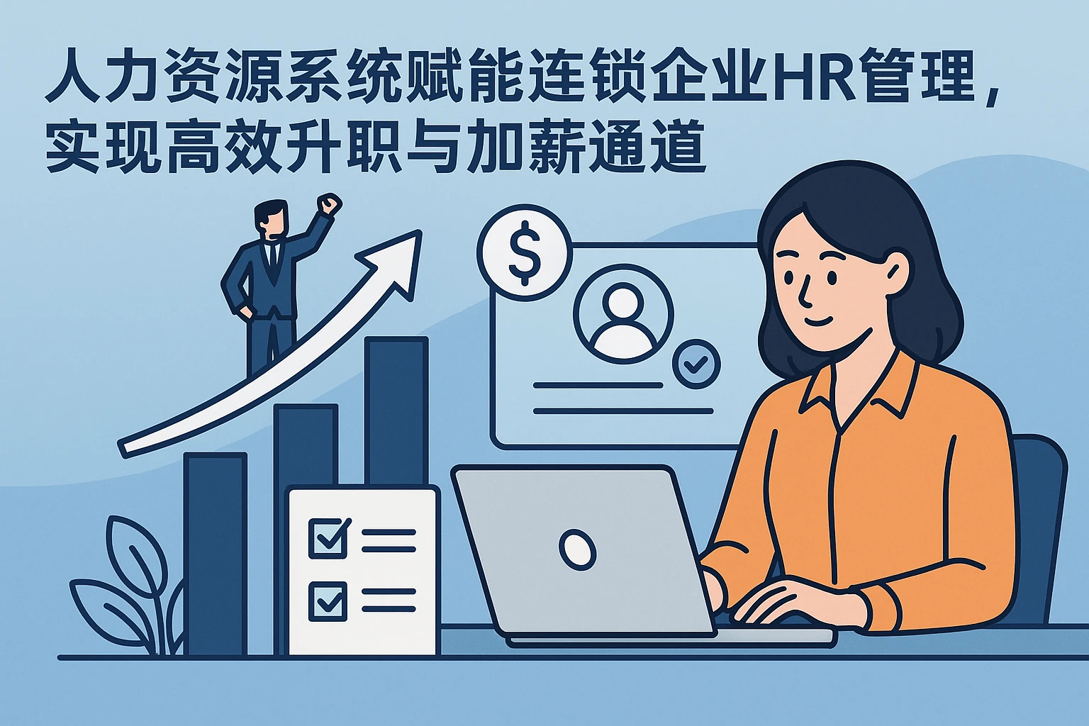 人力资源系统赋能连锁企业HR管理，实现高效升职与加薪通道