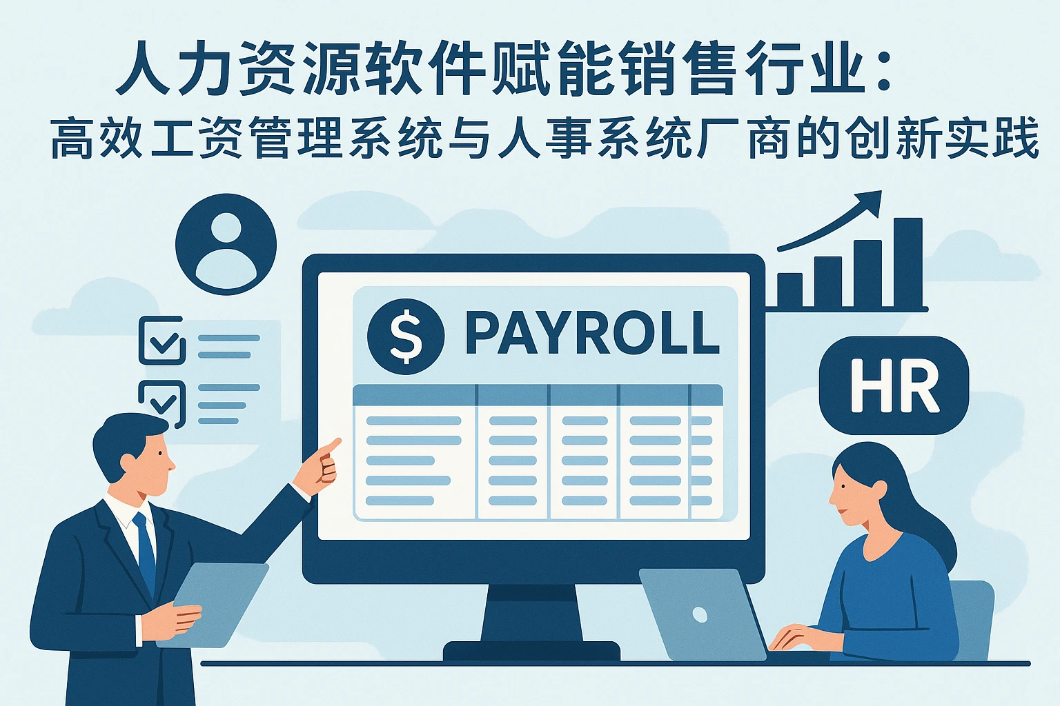 人力资源软件赋能销售行业：高效工资管理系统与人事系统厂商的创新实践