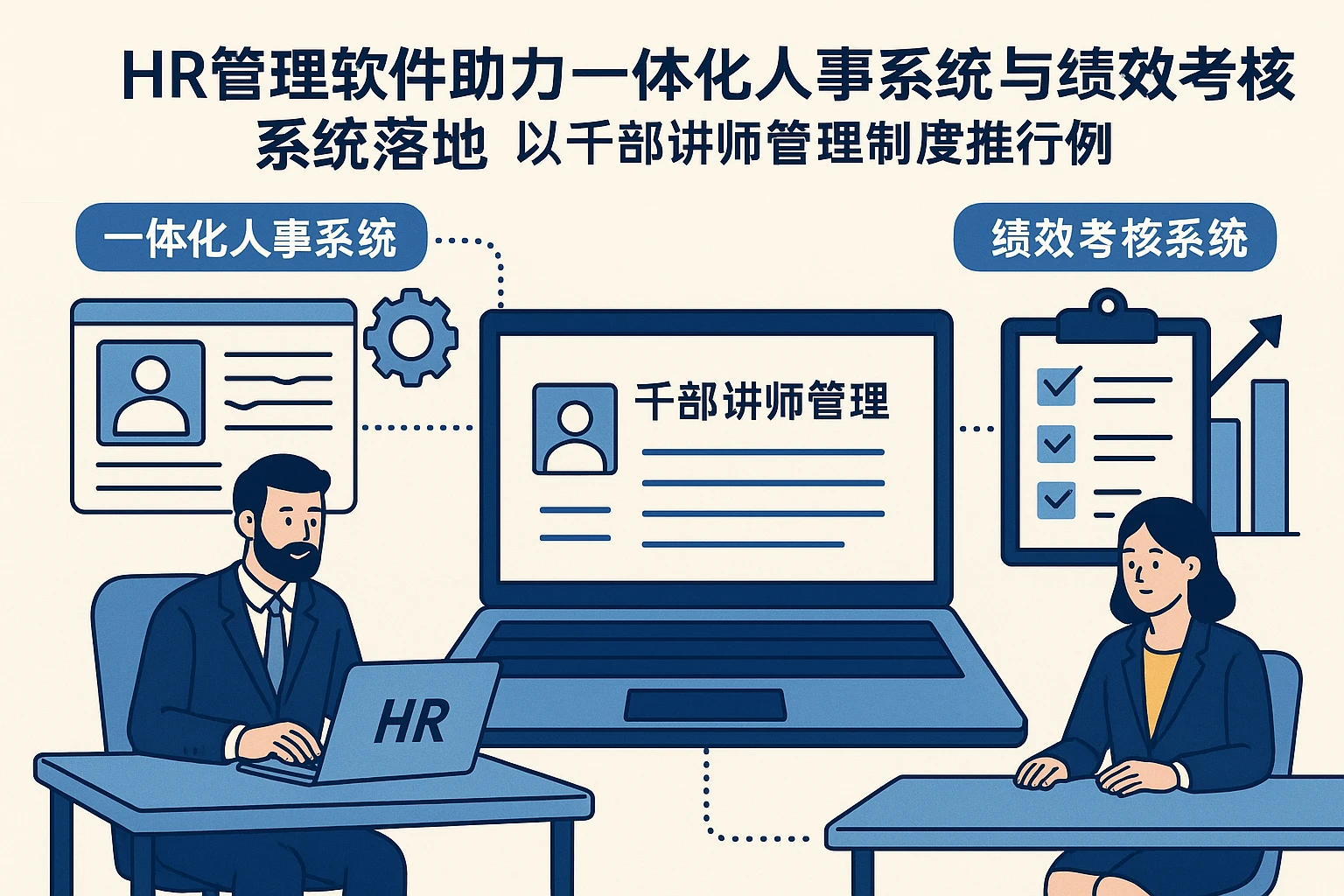 HR管理软件助力一体化人事系统与绩效考核系统落地——以干部讲师管理制度推行为例