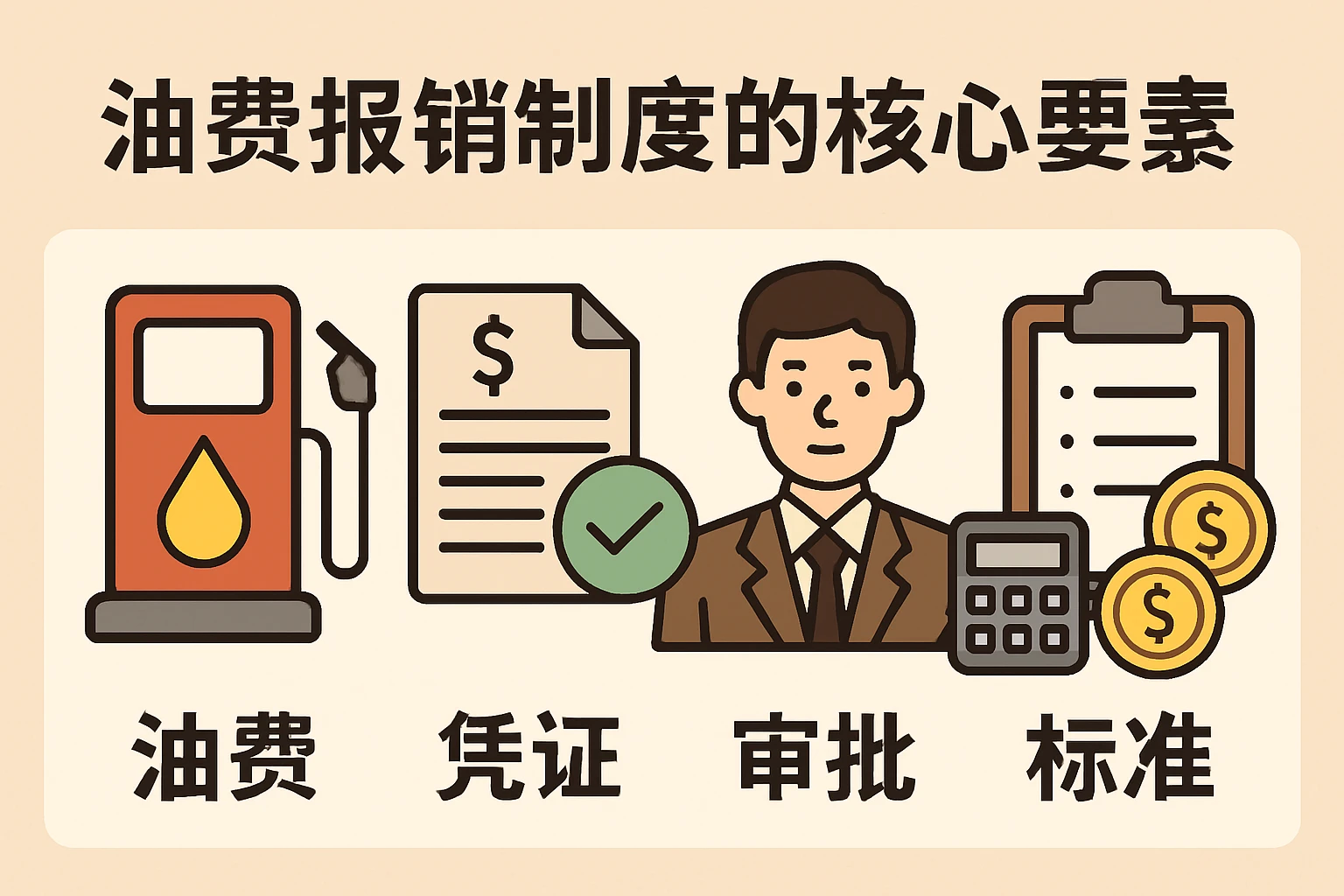 油费报销制度的核心要素