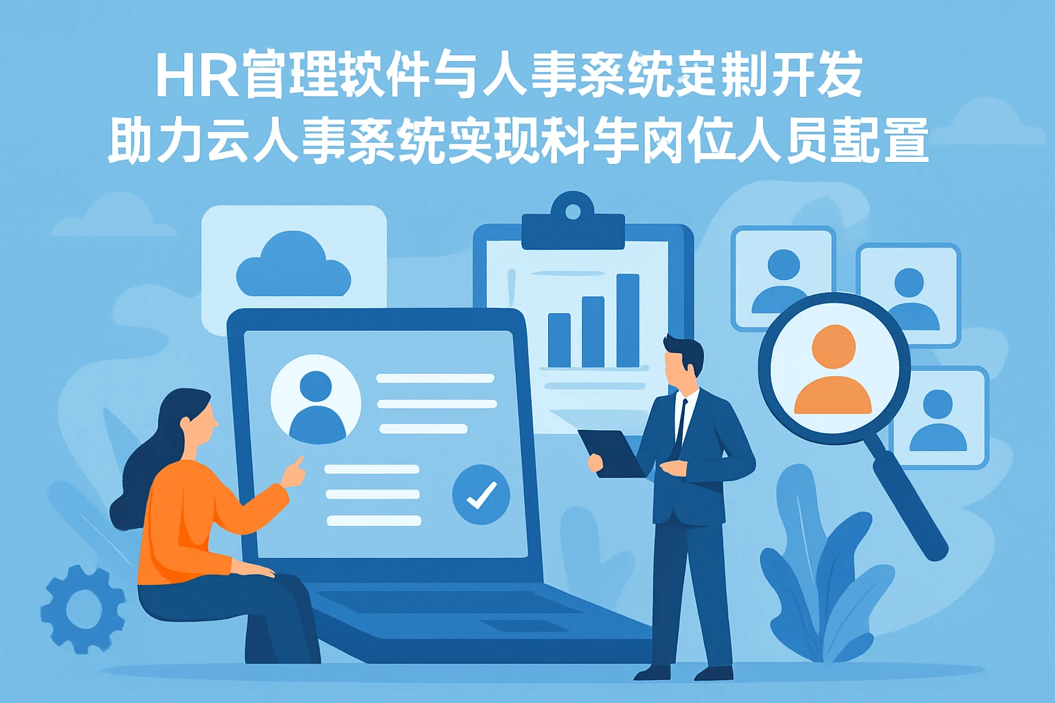 HR管理软件与人事系统定制开发助力云人事系统实现科学岗位人员配置
