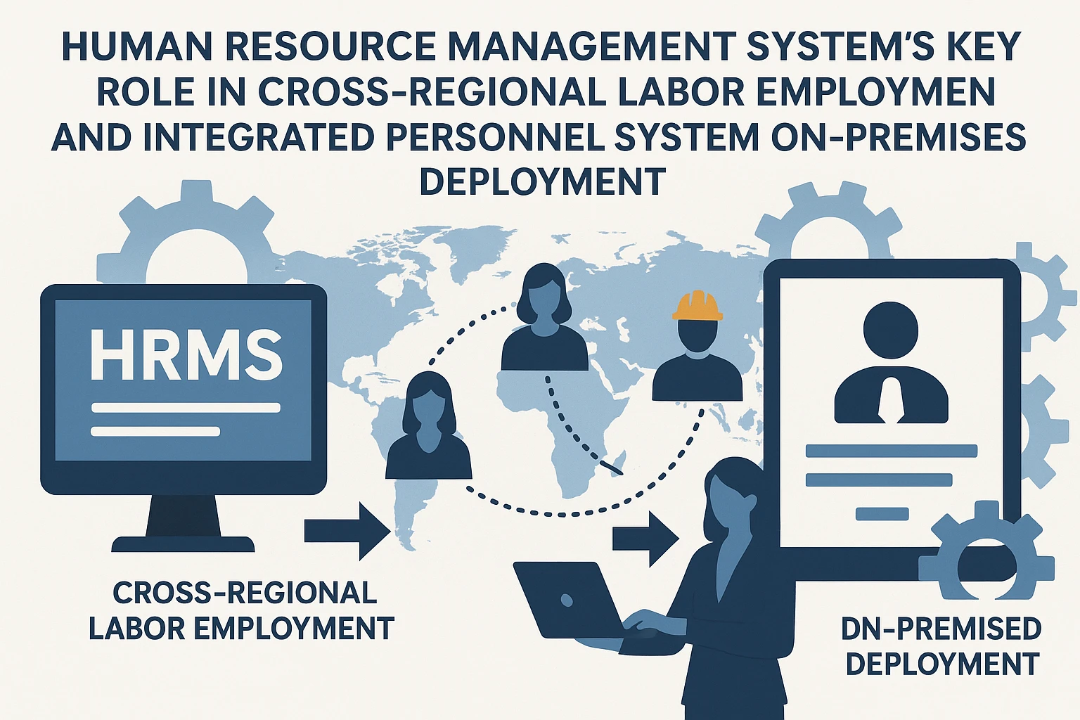 人力资源管理系统在跨地域劳务用工与一体化人事系统私有化部署中的关键作用