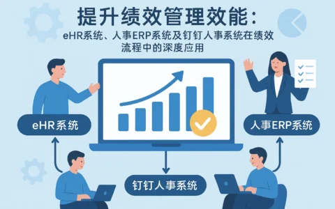 提升绩效管理效能：eHR系统、人事ERP系统及钉钉人事系统在绩效流程中的深度应用