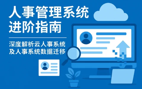 人事管理系统进阶指南：深度解析云人事系统及人事系统数据迁移