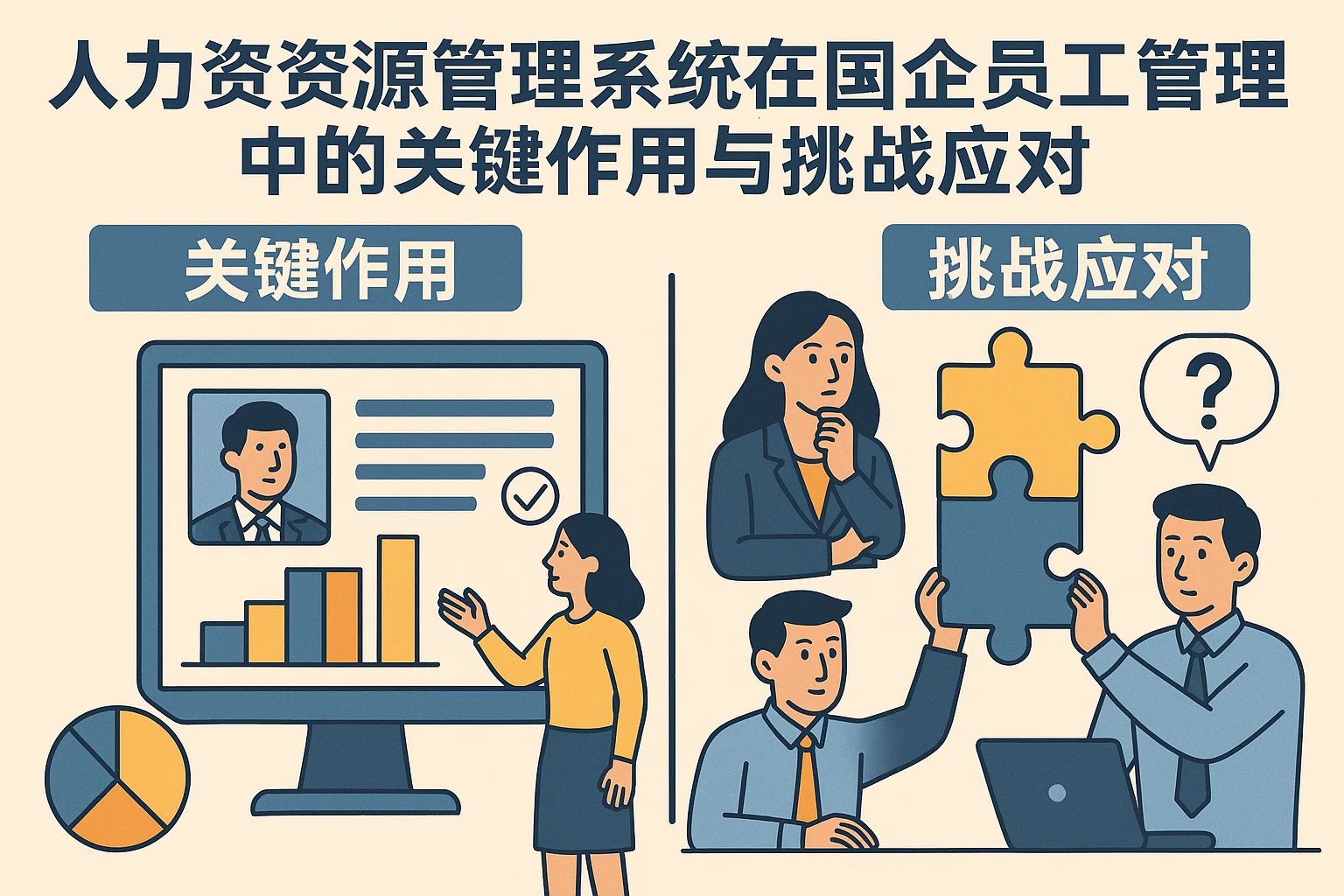 人力资源管理系统在国企员工管理中的关键作用与挑战应对