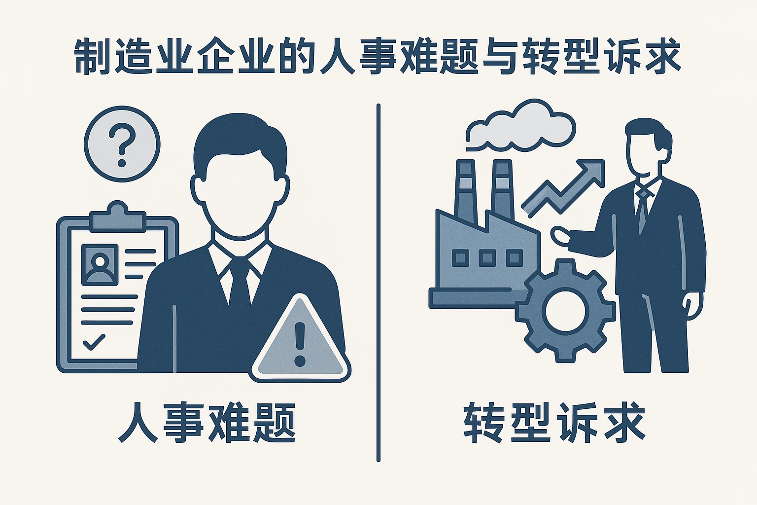 制造业企业的人事难题与转型诉求
