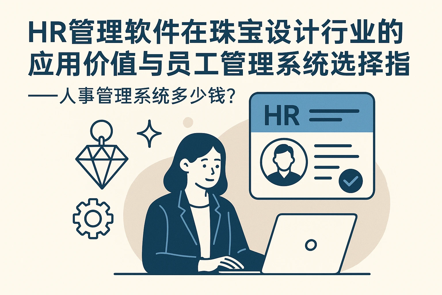 HR管理软件在珠宝设计行业的应用价值与员工管理系统选择指南——人事管理系统多少钱？