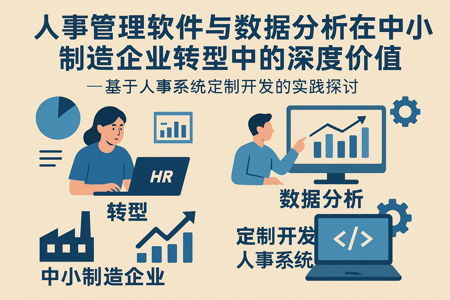 人事管理软件与数据分析在中小制造企业转型中的深度价值——基于人事系统定制开发的实践探讨