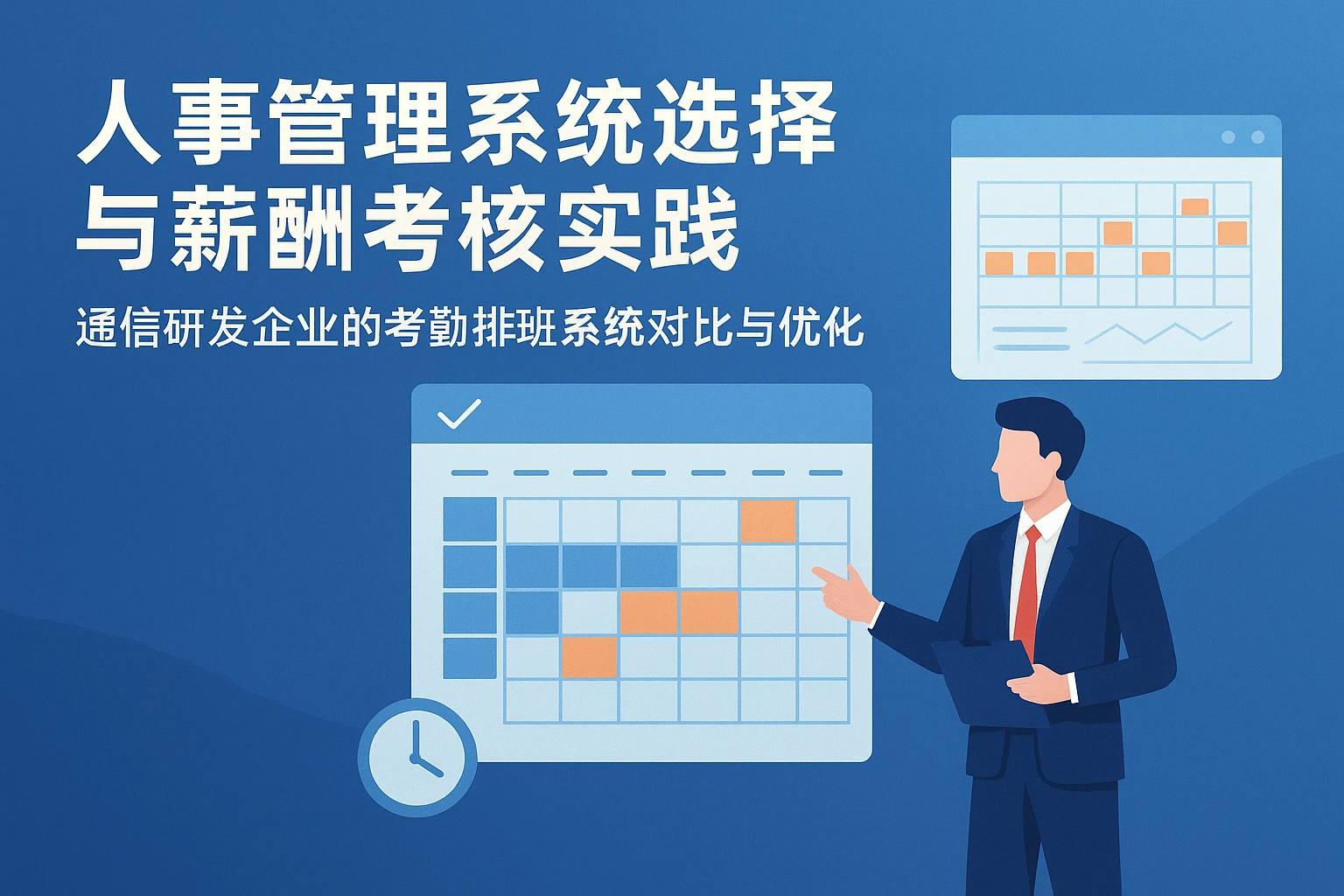 人事管理系统选择与薪酬考核实践——通信研发企业的考勤排班系统对比与优化