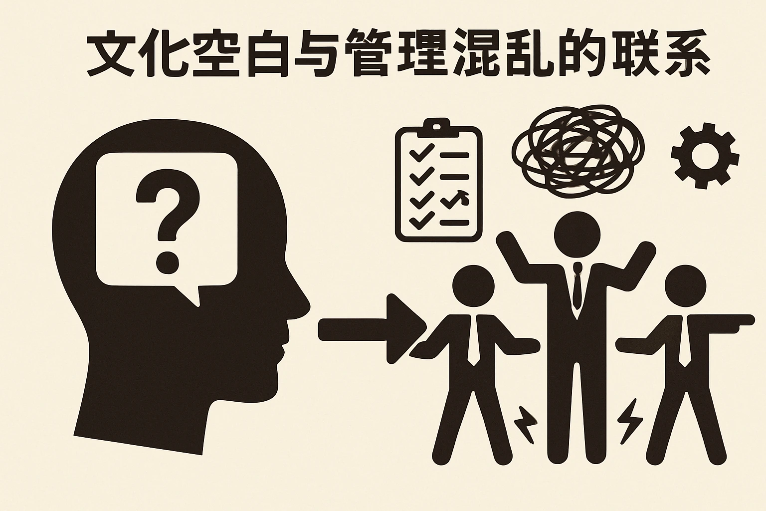 1.2 文化空白与管理混乱的联系