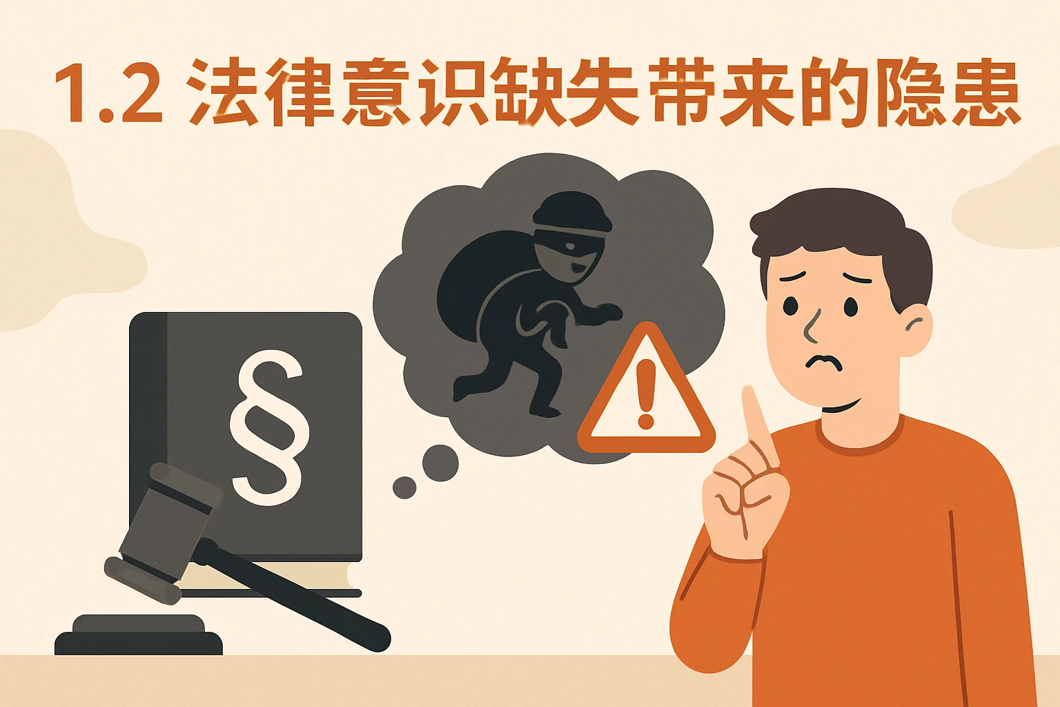 1.2 法律意识缺失带来的隐患