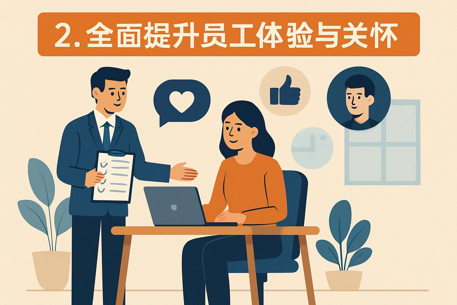 2. 全面提升员工体验与关怀