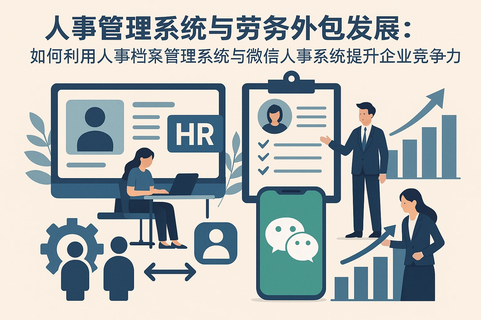 人事管理系统与劳务外包发展：如何利用人事档案管理系统与微信人事系统提升企业竞争力